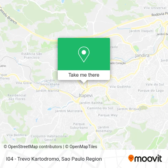 I04 - Trevo Kartodromo map