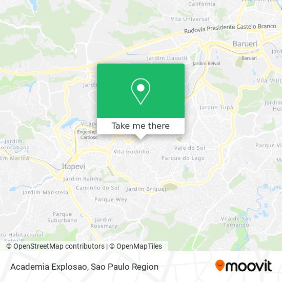 Mapa Academia Explosao