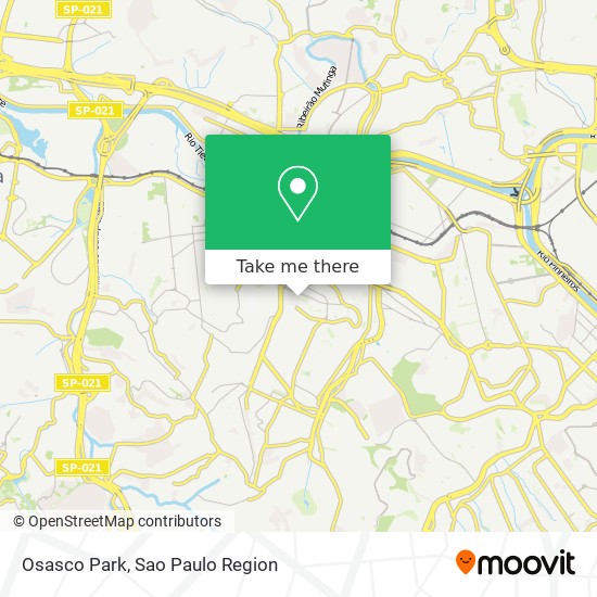 Mapa Osasco Park