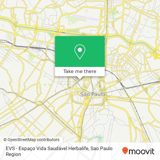 EVS - Espaço Vida Saudável Herbalife map