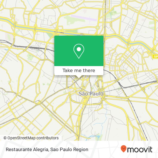 Restaurante Alegria map