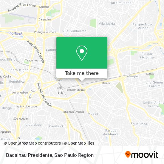 Bacalhau Presidente map