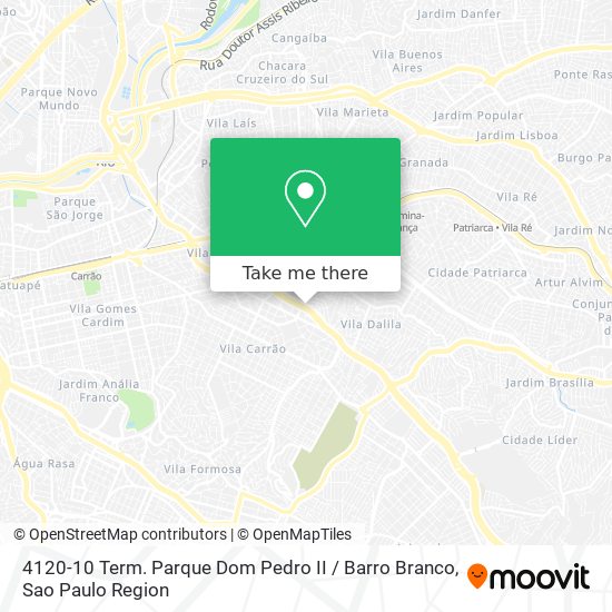 4120-10  Term. Parque Dom Pedro II / Barro Branco map