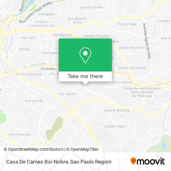 Casa De Carnes Boi Nobre map