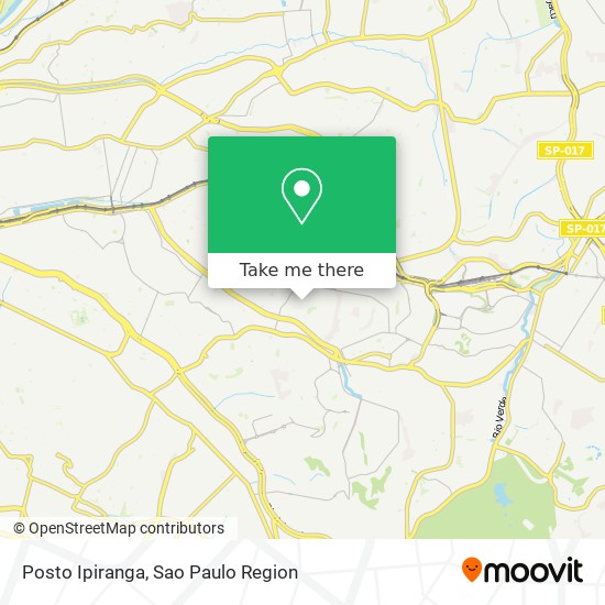 Posto Ipiranga map