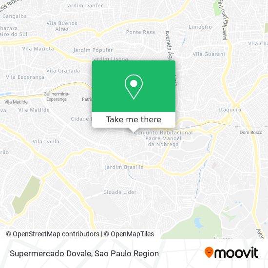 Supermercado Dovale map