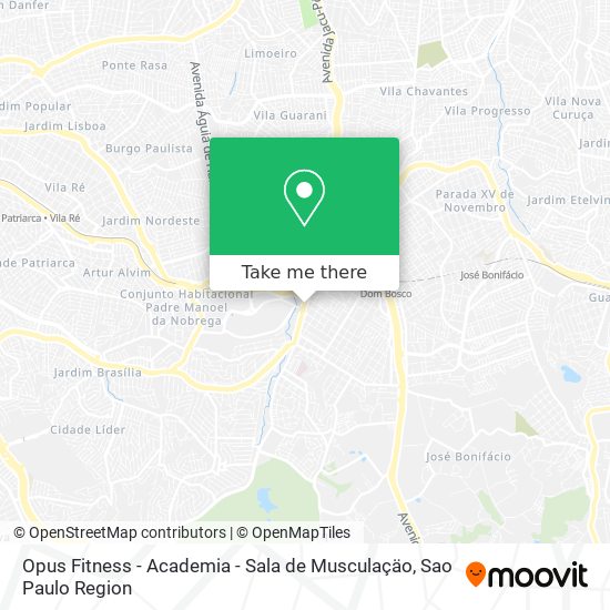 Mapa Opus Fitness - Academia - Sala de Musculaçäo