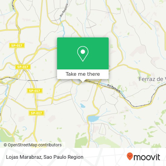 Lojas Marabraz map