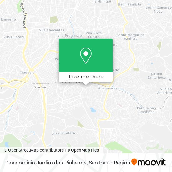 Condominio Jardim dos Pinheiros map