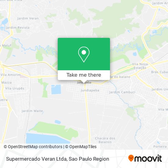 Supermercado Veran Ltda map