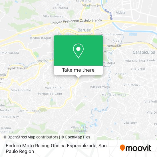 Mapa Enduro Moto Racing Oficina Especializada