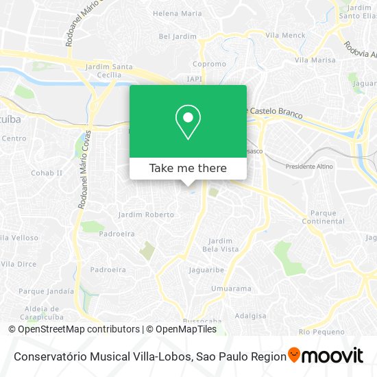 Conservatório Musical Villa-Lobos map