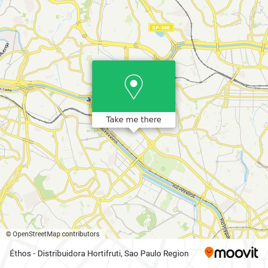 Éthos - Distribuidora Hortifruti map