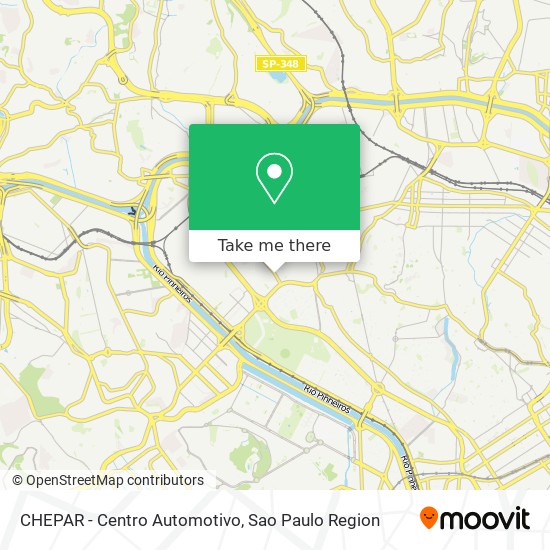 Mapa CHEPAR - Centro Automotivo