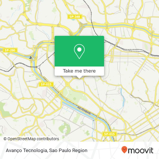 Avanço Tecnologia map