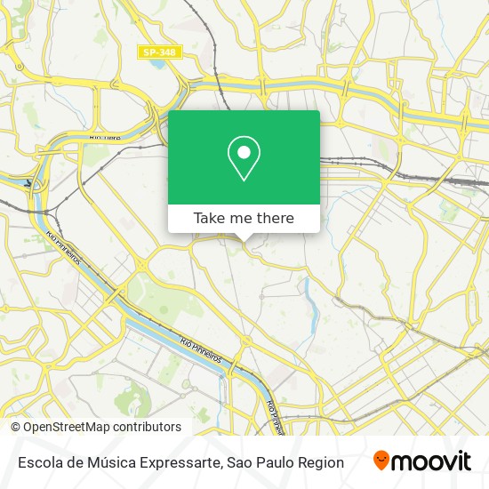 Escola de Música Expressarte map