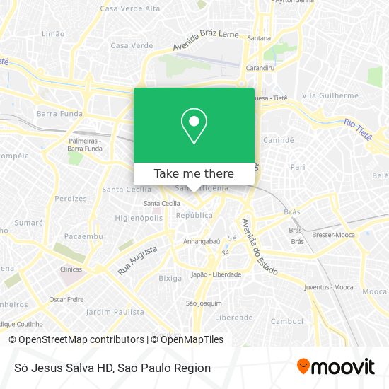 Só Jesus Salva HD map