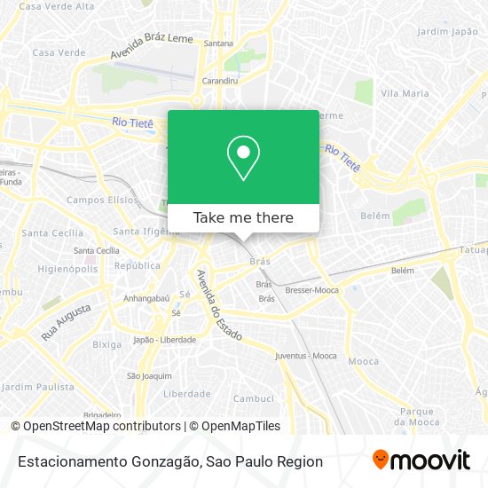 Mapa Estacionamento Gonzagão
