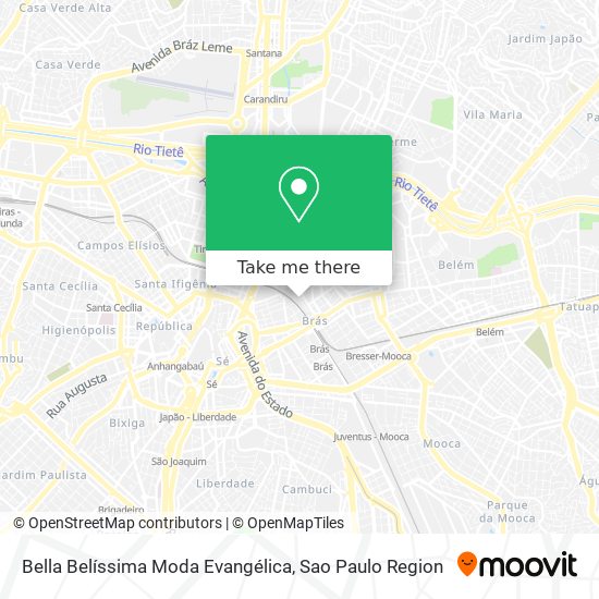 Bella Belíssima Moda Evangélica map