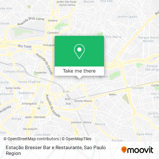 Estação Bresser Bar e Restaurante map