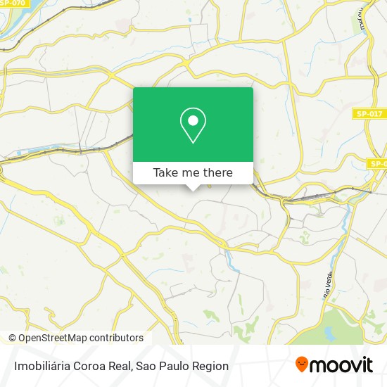 Imobiliária Coroa Real map