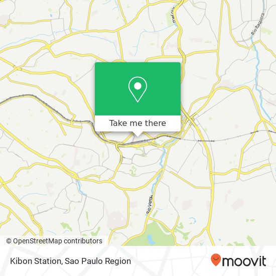 Mapa Kibon Station