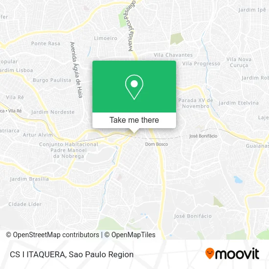 CS I  ITAQUERA map
