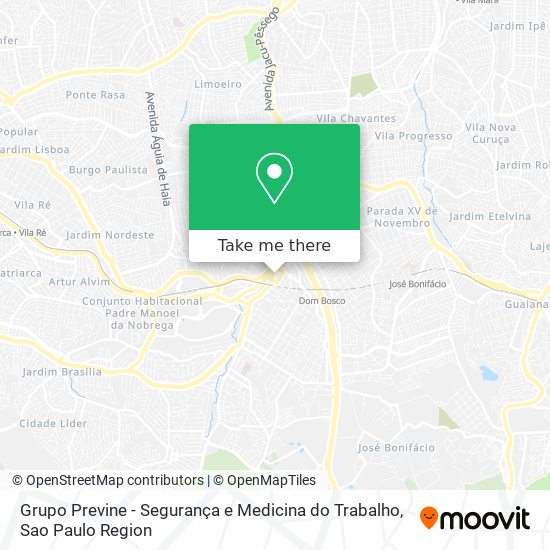 Mapa Grupo Previne - Segurança e Medicina do Trabalho