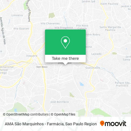 AMA São Marquinhos - Farmácia map