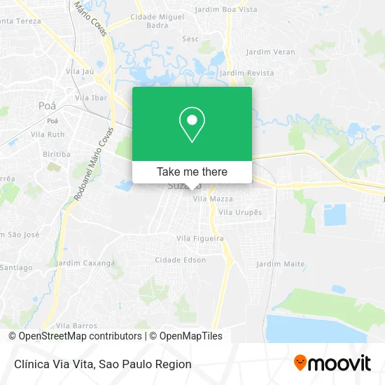 Clínica Via Vita map