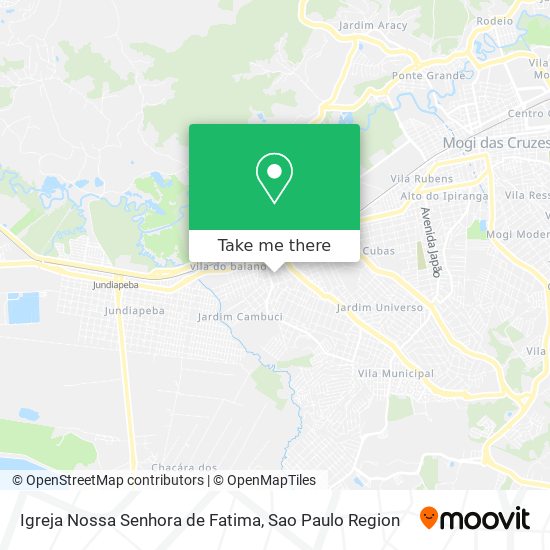 Igreja Nossa Senhora de Fatima map