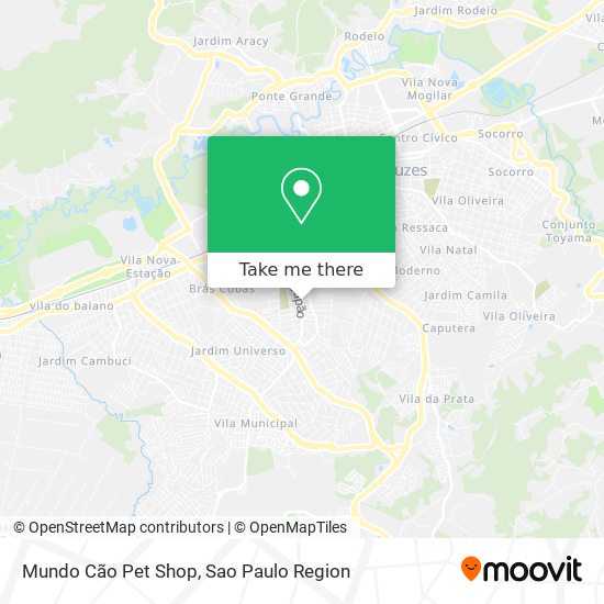 Mundo Cão Pet Shop map