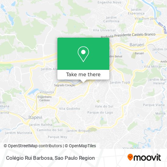 Colégio Rui Barbosa map