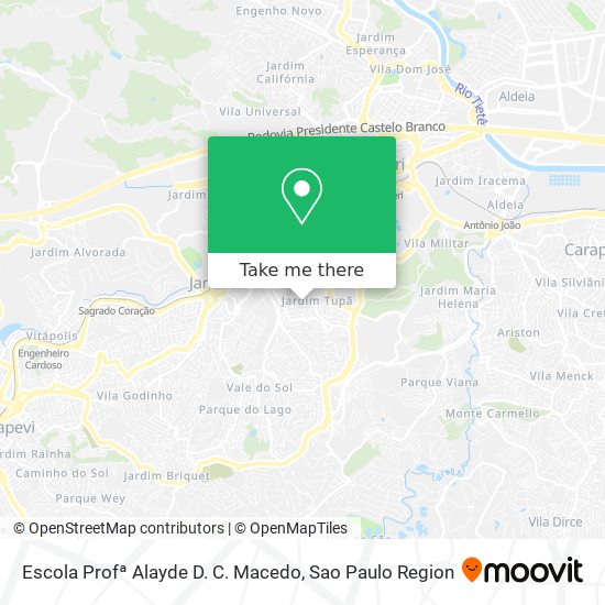 Escola Profª Alayde D. C. Macedo map