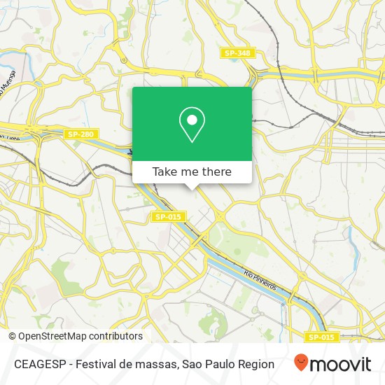 Mapa CEAGESP - Festival de massas