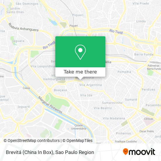 Brevitá (China In Box) map