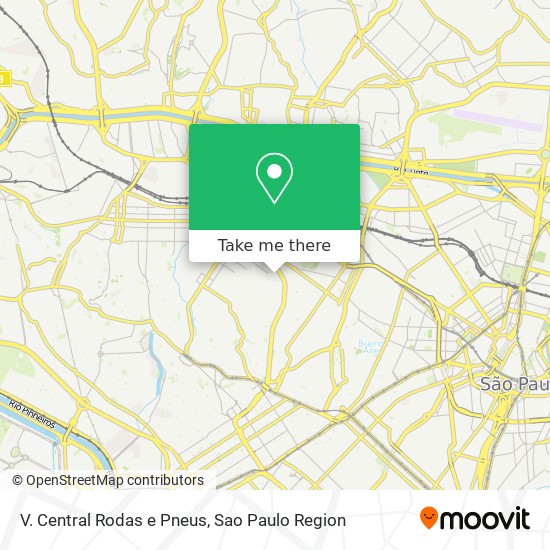 Mapa V. Central Rodas e Pneus