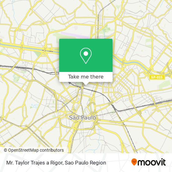 Mr. Taylor Trajes a Rigor map