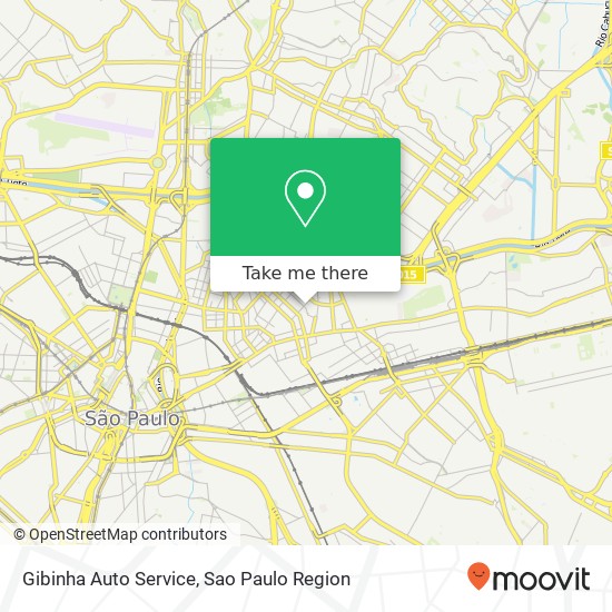 Gibinha Auto Service map