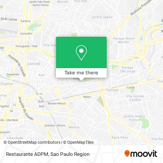 Mapa Restaurante ADPM