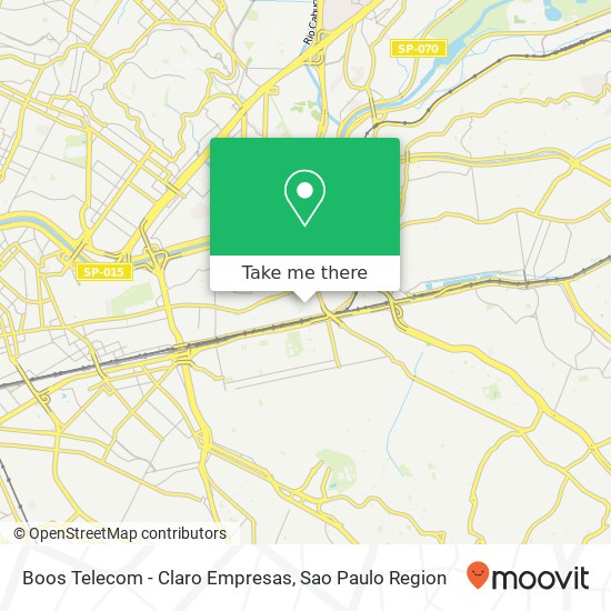 Boos Telecom - Claro Empresas map