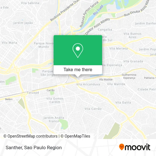 Santher map