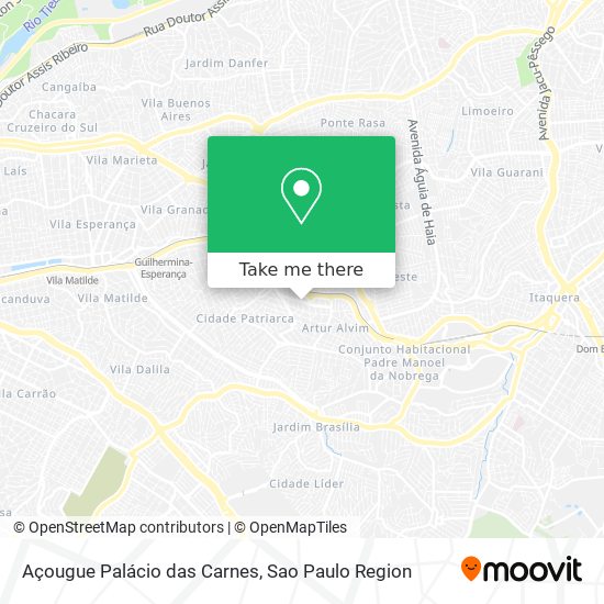 Açougue Palácio das Carnes map