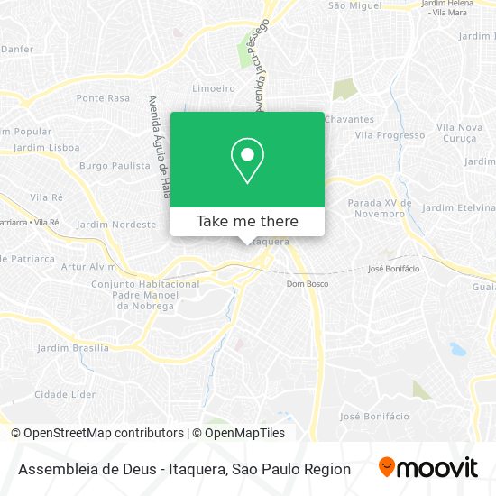 Assembleia de Deus - Itaquera map