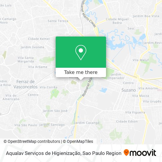 Aqualav Serviços de Higienização map