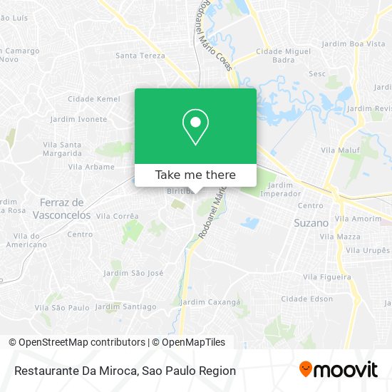 Restaurante Da Miroca map