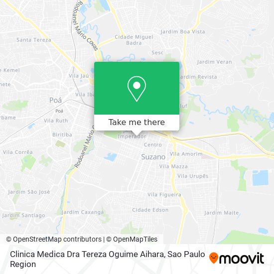 Clinica Medica Dra Tereza Oguime Aihara map