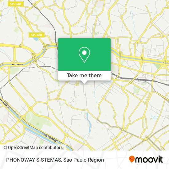 Mapa PHONOWAY SISTEMAS