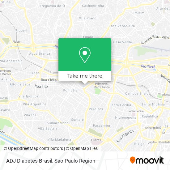 ADJ Diabetes Brasil map