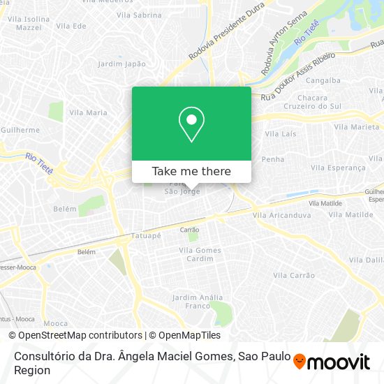 Consultório da Dra. Ângela Maciel Gomes map